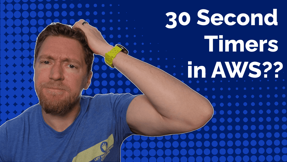 How to trigger events every 30 seconds in AWS